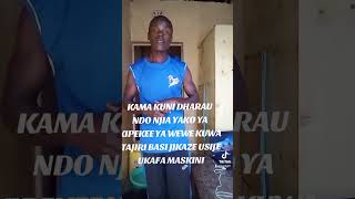 Kama kunidharau ndo njia yako ya kipekee ya wewe kuwa tajiri basi jikaze usife maskini [upl. by Airda]