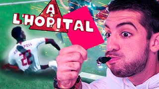 J’ARBITRE VOS MEILLEURS TACLES À LA GORGE SUR FIFA 21  6 [upl. by Adialeda200]