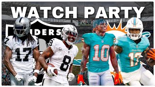 Raiders  Raiders 🏴‍☠️  Dolphins 🐬 Livestream Watch Party [upl. by Elolcin]