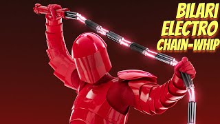 PRAETORIAN GUARD Bilari Electro Chain Whip from The Mandalorian Season 3 and The Last Jedi [upl. by Luamaj]