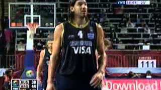 MUNDIAL DE BASQUET TURQUIA 2010 ARGENTINA VS RUSIA Pase al 5to o 6to Puesto [upl. by Atinot208]