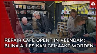 Repair Café in bibliotheek in Veendam geeft kapotte spullen een tweede kans [upl. by Rakel]