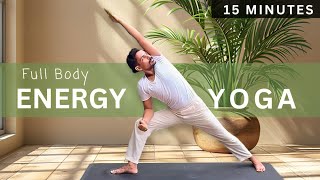 15 Min Yoga  YOGA FOR BEGINNERS  ​⁠PrashantjYoga [upl. by Amalbena471]