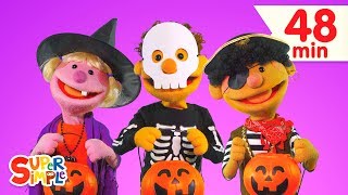 Halloween Songs For Kids  Super Simple Songs [upl. by Mordy]