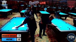 BCA Las Vegas 9Ball Day one Match 1 Breakers Brigade [upl. by Maice]