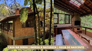 CA0660  Casa aconchegante estilo chalé com 3 quartos em condomínio em Fazenda Inglesa  Petrópolis [upl. by Anavahs]