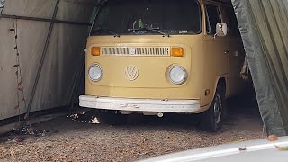 1979 Volkswagen Westfalia Cold Start and look aroundNovember 10 2024 [upl. by Eisset]