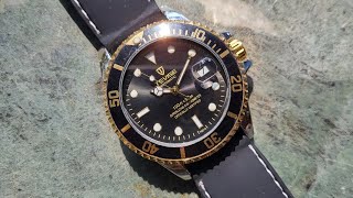 Review Tevise AutomaticMechanical Submariner Homage Most Affordable Automatic Divers Watch [upl. by Meagher95]