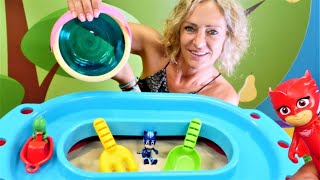 Spielspaß mit den Pyjamahelden  Spielzeugvideo mit Nicole  4 Folgen am Stück [upl. by Castle316]