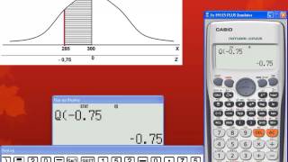 Distribución normal estandarizada y su probabilidad con Casio 570ES991ES82ES [upl. by Enaed]