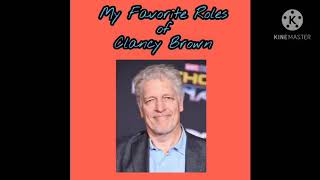 My Favorite Clancy Brown Voice Roles [upl. by Znarf]