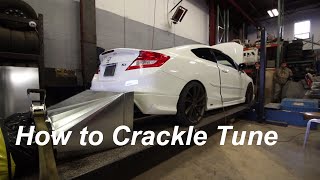 How to Crackle Tune  Honda Civic Flashpro  Quick Tutorial [upl. by Fauman812]