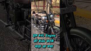 Royal Enfield Bullet Machismo 350cc AVL Engine Ride Review  Old Model Bullet Restoration [upl. by Ymrots]