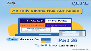 36 SAME PARTY CREDIT DEBIT ADJUSTMENT ENTRY USING JOURNAL VOUCHER IN TALLY PRIME [upl. by Bonney218]