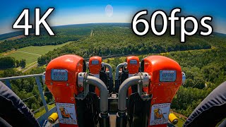 Intimidator 305 back seat onride 4K POV 60fps Kings Dominion [upl. by Kotta643]