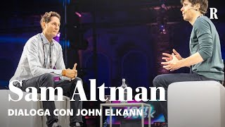 Italian Tech Week 2024 dialogo tra Sam Altman e John Elkann su innovazione leadership IA e futuro [upl. by Hicks]