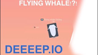 How to fly with whale  deeeepio whale flying glitch tutorial [upl. by Yatnuhs]