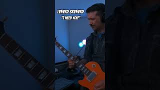 Lynyrd Skynyrd  I Need You guitar guitarcover [upl. by Harrad]