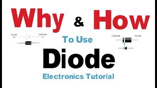 How diode works  Why and How to use Electronics Tutorials [upl. by Tessy]