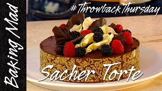 Eric Lanlards Sacher amp Raspberry Torte Recipe  TBT [upl. by Rhetta866]