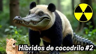 ¿ Cómo Se Ve a Un Híbrido de COCODRILO Con Otros ANIMALES  Fusion IA Animals 1 [upl. by Hsejar]