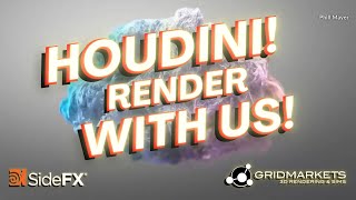 Render Houdini with GridMarkets [upl. by Ellebana]