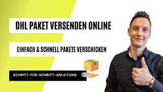 Pakete versenden mit DHL 📦 So erstellst du DHL Paketaufkleber in wenigen Minuten online ✔️ [upl. by Fusuy521]