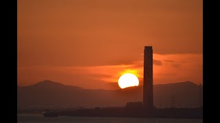 Longannet Power Station controlled demolition 9th Dec 2021 [upl. by Hayley]