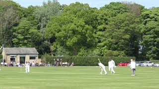 Backworth 1XI V Lintz 25  50 1st Innings [upl. by Anaeli454]