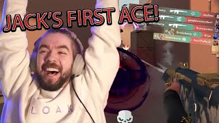 Jacksepticeye gets his FIRST ACE EVER Valorant Best Plays and Funny Moments 211 [upl. by Innis]