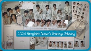 Stray Kids 2024 Season’s Greetings Unboxing straykids kpopunboxing skz [upl. by Ydoow]