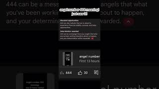 Why You Keep Seeing 444 ANGEL NUMBER 444 MEANING [upl. by Ajna]