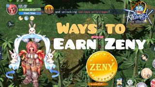 HOW TO FARM ZENY  THE RAGNAROK SEA [upl. by Hollenbeck]