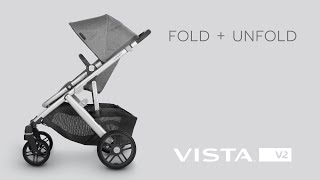 UPPAbaby Vista V2  Fold  Unfold [upl. by Haleemak]