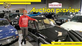 Classic Car Auctions CCA Christmas sale preview [upl. by Imoyaba]