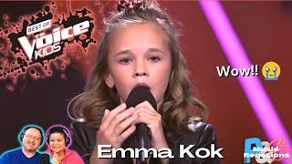 Emma Kok quotThe Best Of The Voice Kids  Her journeyquot Part 1 Voice Netherlands  Couples Reaction [upl. by Aryn235]