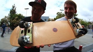 CASTER WHEEL SKATEBOARD  YOU MAKE IT WE SKATE IT EP 12 [upl. by Annayhs574]