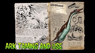 Hesperornis  Ark Taming And Use [upl. by Ettenel254]