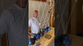 Multiple opportunities on Newton’s Cradle physics science [upl. by Eelrac]