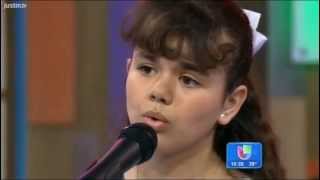 Lucia García de 11 años desde Miami en America  Lucía García La Voz Del Corazón [upl. by Mirna]