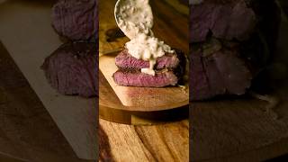 Entrecote Steak with Mushroom Sauce entrecote mushroomsauce steaksauce steakrecipe [upl. by Talbert]