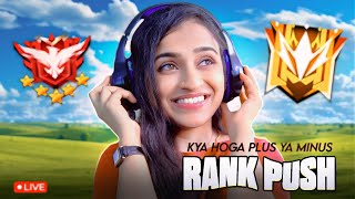 Free Fire Live Rank Push To Grandmaster With Girl Face Cam girlgamer freefireindia newevent [upl. by Benedicto320]