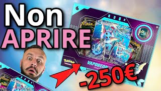 NON DOVETE APRIRE QUESTE COLLEZIONI pokemon unboxing vaporeon pkmn [upl. by Adnavoj]