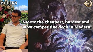 Storm the cheapest hardest and most competitive deck in Modern  MTGO [upl. by Lamb]