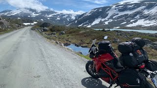 Old Strynefjell mountain road and Dalsnibba Awesome  Electric Motorcycle  Energica Eva Ribelle [upl. by Hanako558]