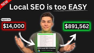 Local SEO is too EASY FREE Checklist [upl. by Yetac]