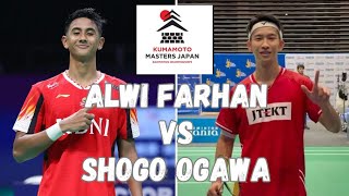 Alwi Farhan ina Vs Shogo ogawa jpn [upl. by Drofkcor]