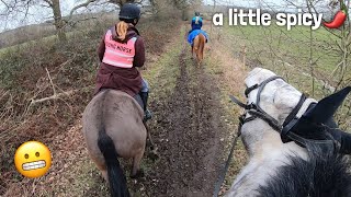 a little eventful… bonfires deer  galloping horses😫🌶️ GO PRO HACK [upl. by Ahsinej]