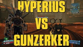 Borderlands 2  Hyperius The Invincible Raid Boss  Solo Gunzerker Kill [upl. by Dnaloy]