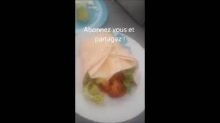 WRAPS POULET MAISON COMME CHEZ MAC DO [upl. by Eatnuahc]